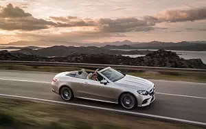 Cars wallpapers Mercedes-Benz E-class Cabriolet AMG Line - 2017