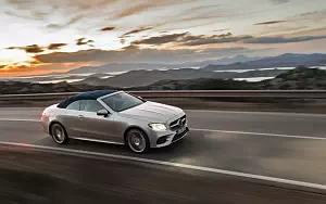 Cars wallpapers Mercedes-Benz E-class Cabriolet AMG Line - 2017