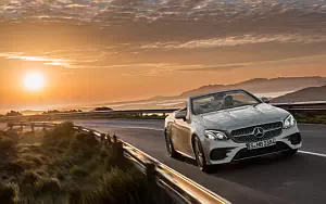 Cars wallpapers Mercedes-Benz E-class Cabriolet AMG Line - 2017