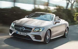 Cars wallpapers Mercedes-Benz E-class Cabriolet AMG Line - 2017