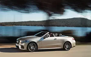 Cars wallpapers Mercedes-Benz E-class Cabriolet AMG Line - 2017