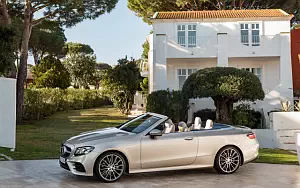 Cars wallpapers Mercedes-Benz E-class Cabriolet AMG Line - 2017