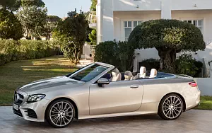 Cars wallpapers Mercedes-Benz E-class Cabriolet AMG Line - 2017