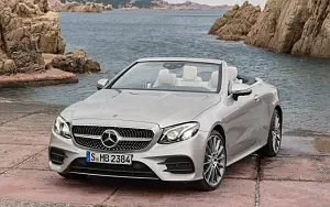 Cars wallpapers Mercedes-Benz E-class Cabriolet AMG Line - 2017