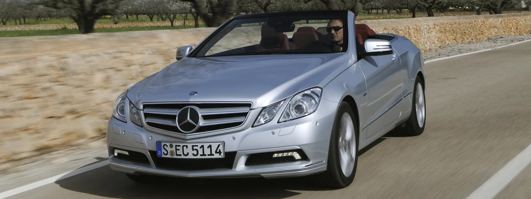 Cars wallpapers Mercedes-Benz E220 CDI Cabriolet - 2010 - Car wallpapers