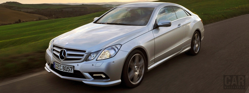 Cars wallpapers Mercedes-Benz E-class Coupe E500 AMG Sports Package - 2009 - Car wallpapers