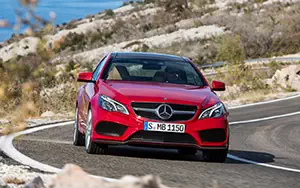 Cars wallpapers Mercedes-Benz E500 Coupe AMG Sports Package - 2013