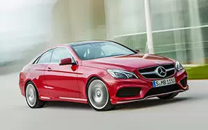 Cars wallpapers Mercedes-Benz E500 Coupe AMG Sports Package - 2013