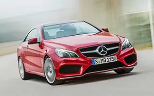 Cars wallpapers Mercedes-Benz E500 Coupe AMG Sports Package - 2013