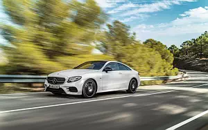 Cars wallpapers Mercedes-Benz E 400 4MATIC Coupe AMG Line Edition 1 - 2017