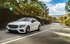 Cars wallpapers Mercedes-Benz E 400 4MATIC Coupe AMG Line Edition 1 - 2017