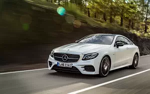 Cars wallpapers Mercedes-Benz E 400 4MATIC Coupe AMG Line Edition 1 - 2017