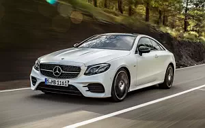 Cars wallpapers Mercedes-Benz E 400 4MATIC Coupe AMG Line Edition 1 - 2017