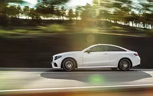 Cars wallpapers Mercedes-Benz E 400 4MATIC Coupe AMG Line Edition 1 - 2017