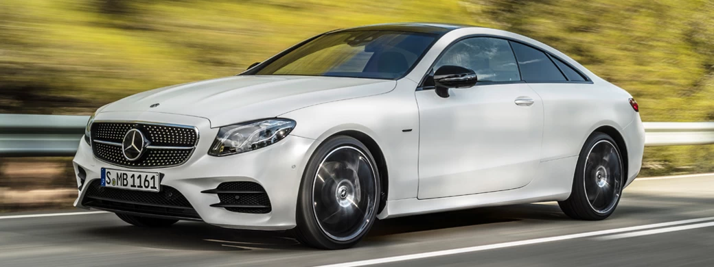 Cars wallpapers Mercedes-Benz E 400 4MATIC Coupe AMG Line Edition 1 - 2017 - Car wallpapers