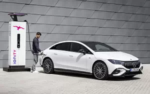 Cars wallpapers Mercedes-AMG EQE 53 4MATIC+ (Diamond White Metallic) - 2022