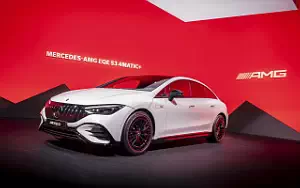 Cars wallpapers Mercedes-AMG EQE 53 4MATIC+ (Diamond White Metallic) - 2022