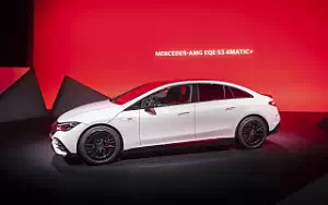 Cars wallpapers Mercedes-AMG EQE 53 4MATIC+ (Diamond White Metallic) - 2022