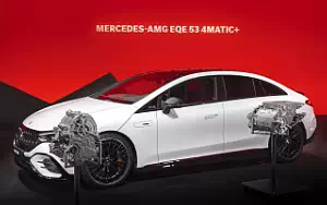 Cars wallpapers Mercedes-AMG EQE 53 4MATIC+ (Diamond White Metallic) - 2022
