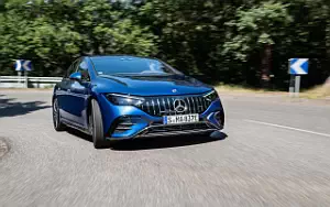 Cars wallpapers Mercedes-AMG EQE 53 4MATIC+ (Sodalite Blue Metallic) - 2022