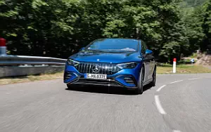 Cars wallpapers Mercedes-AMG EQE 53 4MATIC+ (Sodalite Blue Metallic) - 2022