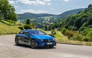 Cars wallpapers Mercedes-AMG EQE 53 4MATIC+ (Sodalite Blue Metallic) - 2022