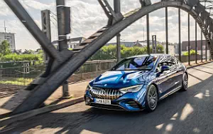 Cars wallpapers Mercedes-AMG EQE 53 4MATIC+ (Sodalite Blue Metallic) - 2022