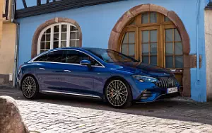 Cars wallpapers Mercedes-AMG EQE 53 4MATIC+ (Sodalite Blue Metallic) - 2022