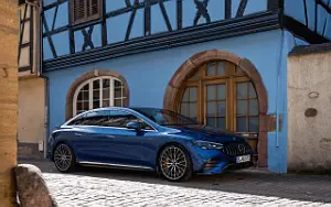 Cars wallpapers Mercedes-AMG EQE 53 4MATIC+ (Sodalite Blue Metallic) - 2022