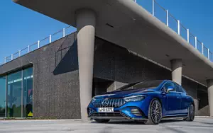 Cars wallpapers Mercedes-AMG EQE 53 4MATIC+ (Sodalite Blue Metallic) - 2022
