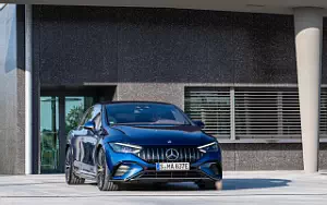 Cars wallpapers Mercedes-AMG EQE 53 4MATIC+ (Sodalite Blue Metallic) - 2022