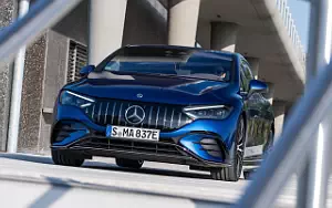 Cars wallpapers Mercedes-AMG EQE 53 4MATIC+ (Sodalite Blue Metallic) - 2022