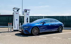 Cars wallpapers Mercedes-AMG EQE 53 4MATIC+ (Sodalite Blue Metallic) - 2022