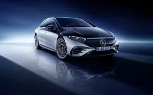 Cars wallpapers Mercedes-Benz EQS 580 4MATIC AMG Line Edition 1 - 2021