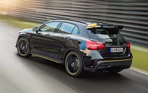 Cars wallpapers Mercedes-AMG GLA 45 4MATIC Yellow Night Edition - 2017