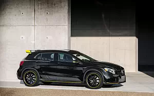 Cars wallpapers Mercedes-AMG GLA 45 4MATIC Yellow Night Edition - 2017