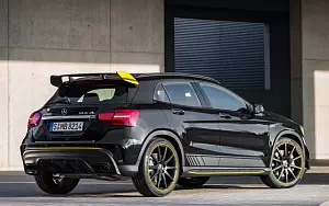 Cars wallpapers Mercedes-AMG GLA 45 4MATIC Yellow Night Edition - 2017