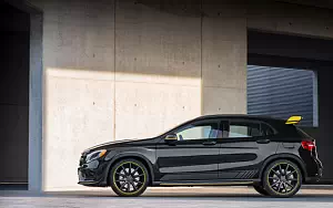 Cars wallpapers Mercedes-AMG GLA 45 4MATIC Yellow Night Edition - 2017