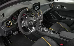 Cars wallpapers Mercedes-AMG GLA 45 4MATIC Yellow Night Edition - 2017