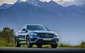 Cars wallpapers Mercedes-Benz GLC 250 4MATIC Coupe AMG Line - 2016