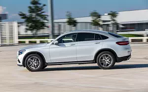 Cars wallpapers Mercedes-Benz GLC 300 4MATIC Coupe AMG Line - 2016