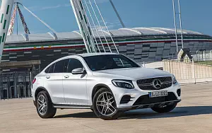 Cars wallpapers Mercedes-Benz GLC 300 4MATIC Coupe AMG Line - 2016