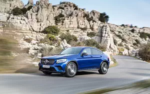 Cars wallpapers Mercedes-Benz GLC-class Coupe AMG Line - 2016