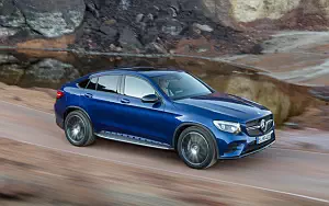 Cars wallpapers Mercedes-Benz GLC-class Coupe AMG Line - 2016