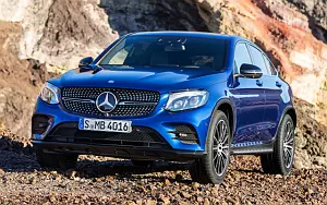 Cars wallpapers Mercedes-Benz GLC-class Coupe AMG Line - 2016