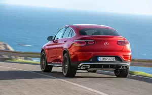 Cars wallpapers Mercedes-Benz GLC 300 4MATIC Coupe AMG Line - 2019