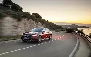 Cars wallpapers Mercedes-Benz GLC 300 4MATIC Coupe AMG Line - 2019