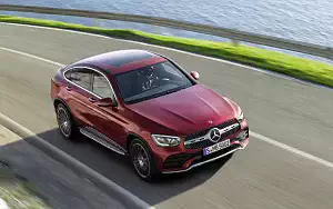 Cars wallpapers Mercedes-Benz GLC 300 4MATIC Coupe AMG Line - 2019