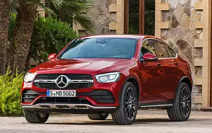 Cars wallpapers Mercedes-Benz GLC 300 4MATIC Coupe AMG Line - 2019