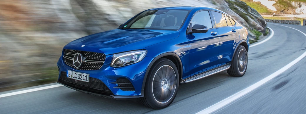 Cars wallpapers Mercedes-Benz GLC 250 4MATIC Coupe AMG Line - 2016 - Car wallpapers